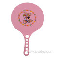 ps pp plastic promotion beach racket with logo